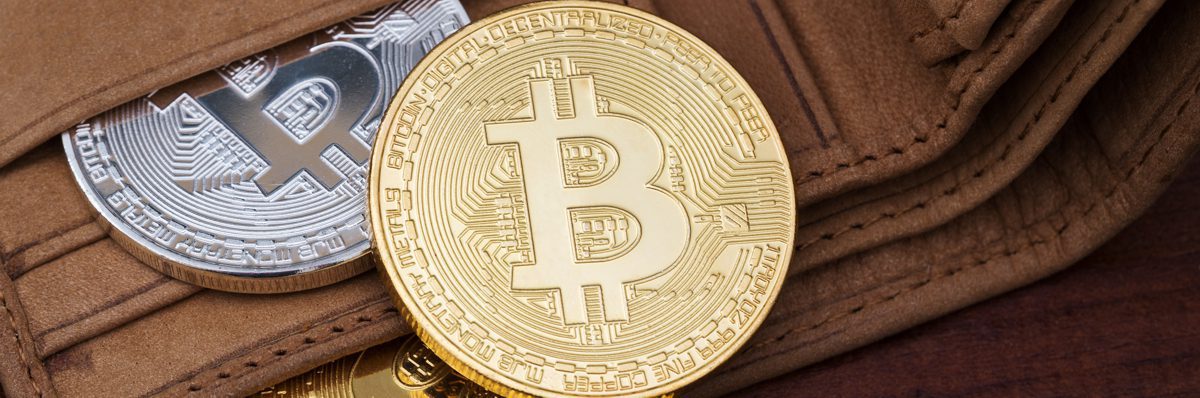 Bitcoin in wallet at Alman Partners True Wealth