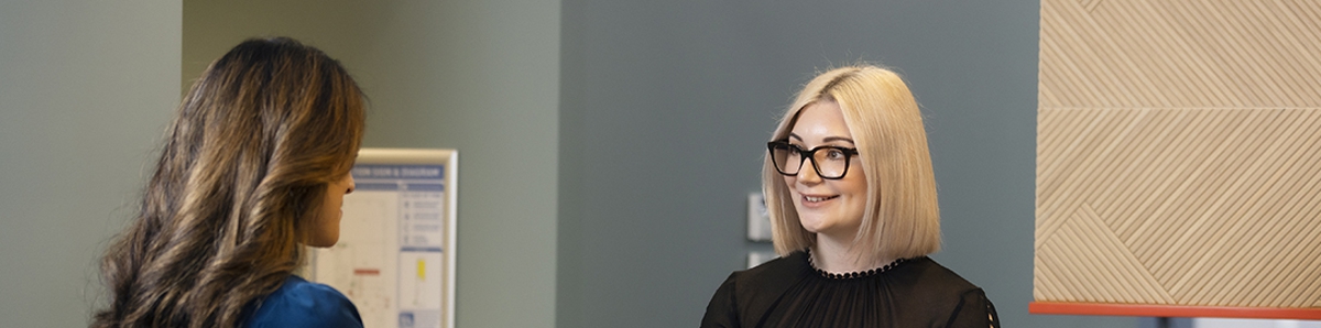 Alman Partners' Receptionist greeting client